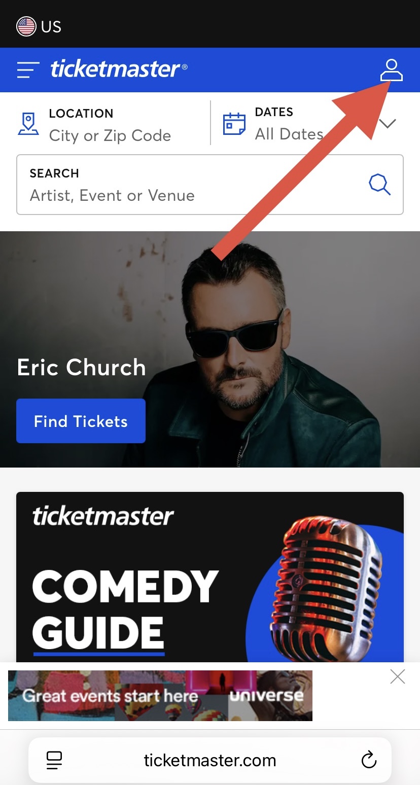 チケットマスター